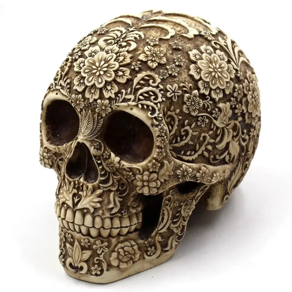 Sepia Blossom Skull image 2
