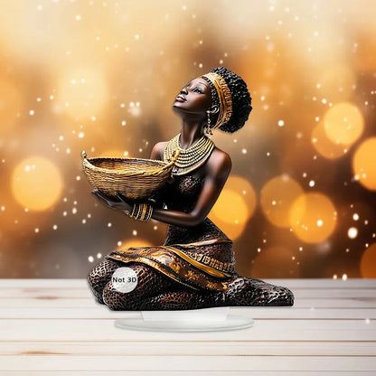 Sankofa Serenity Ornament image 5
