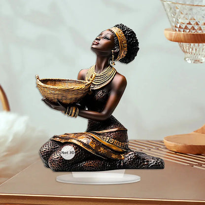 Sankofa Serenity Ornament image 3
